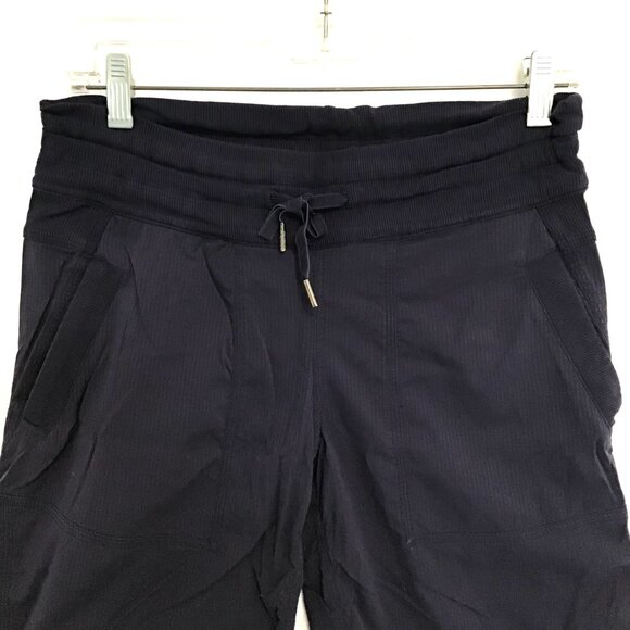 Lululemon Studio Crop *No Liner Inkwell Size 6 - Picture 2 of 12